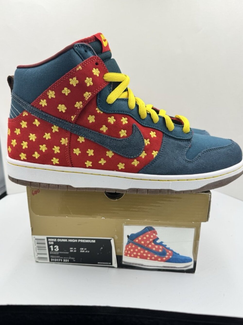 Nike Dunk Premium SB High Quagmire Sz 13 DS 2009 - Picture 6 of 10
